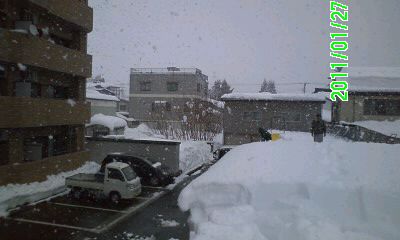 雪下ろしぃ～(#^.^#)