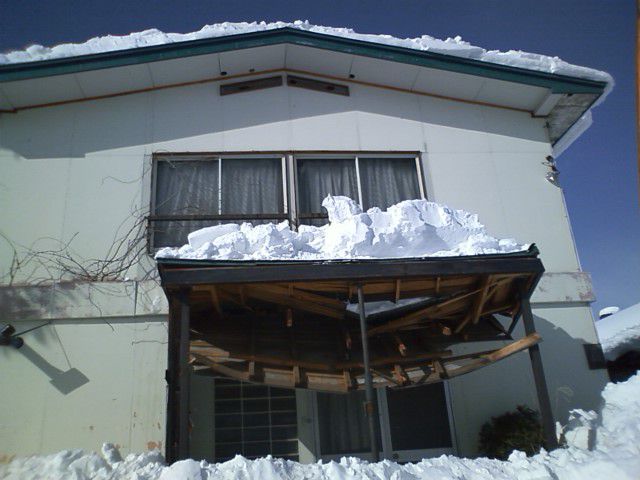 雪の脅威