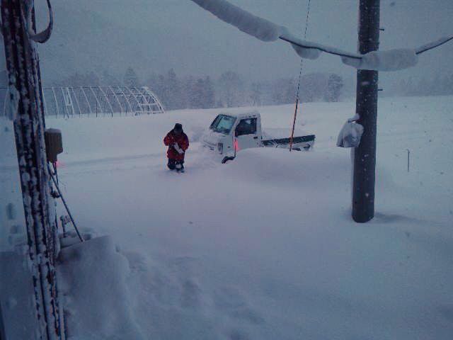 大雪かな