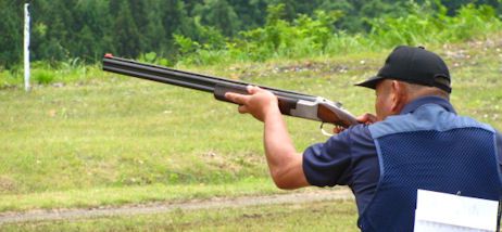 ７月２日県総体・・・クレー射撃