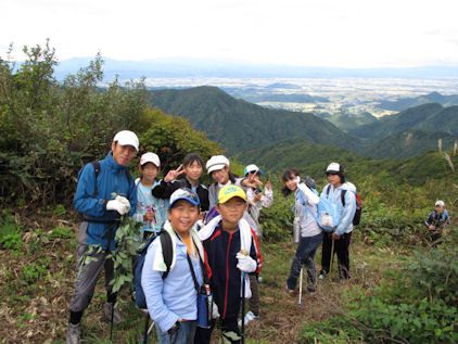 豪士山・中ノ沢　育成会登山