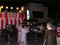 盆踊り大会、雨天のため明日（１６日）に順延