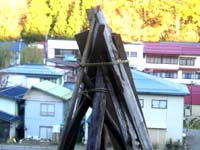 雪囲い