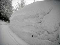雪の壁