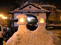 雪灯篭