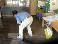 小野川温泉作業