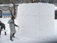 かまくら作り