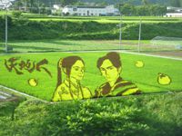 田んぼアート　２００９