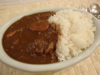 ぼぬーる　牛すじカレー　