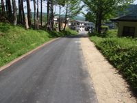 参道を舗装