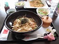 茶蔵　味噌パスタ