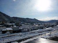 雪が降る