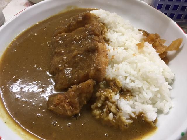あなぐま　カツカレー