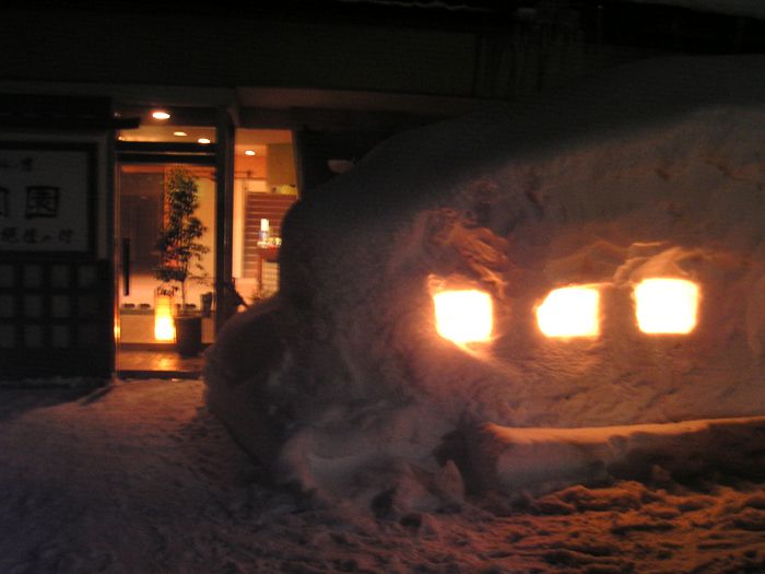 雪ぼんぼり