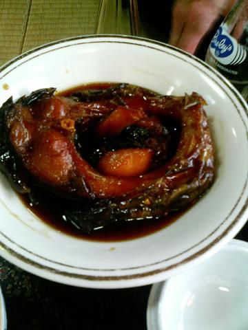 おっきな鯉のうま煮！