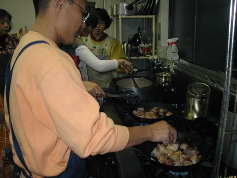 明日はジュアン料理教室「男の料理塾」