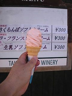 うまっ！ワイナリーのソフト