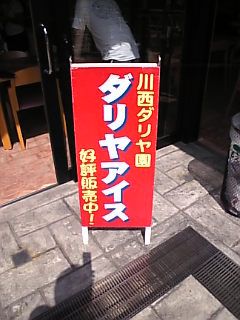 川西のダリアアイス