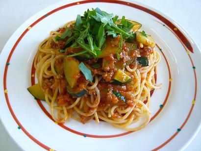 ジュアンのおすすめランチ♪ズッキーニのパスタ