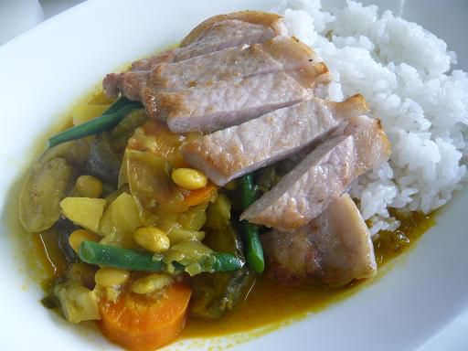 ジュアン「クミン風味のカレーランチ」