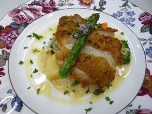 ジュアン「料理教室で作ったスープをアレンジ」