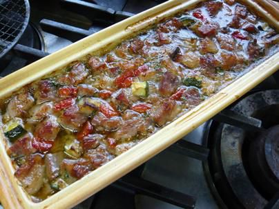 ジュアン「豚肉と夏野菜のゼリー寄せ」