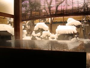 雪見風呂