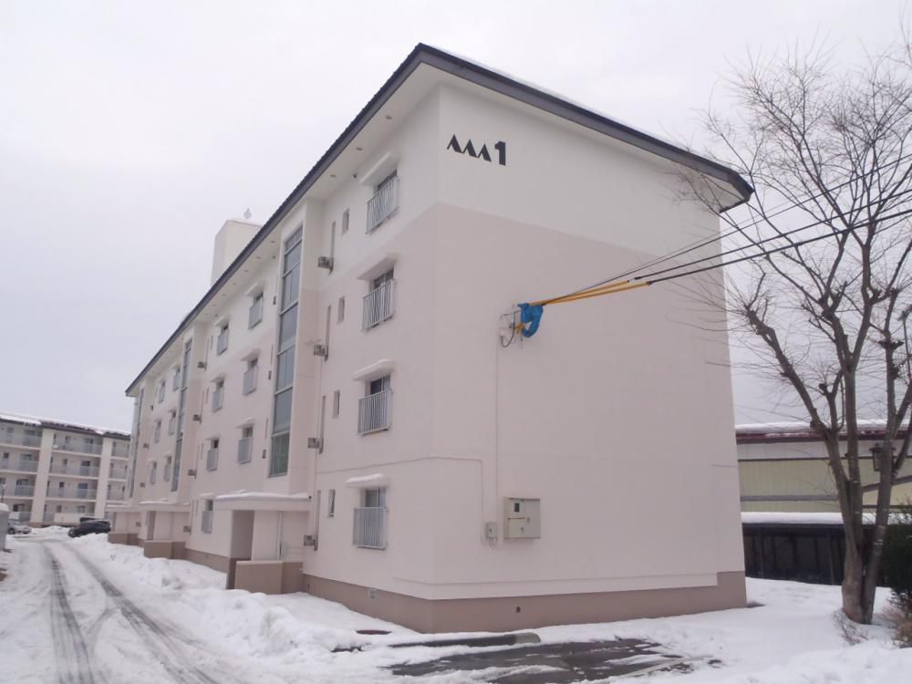平成26年度<br>県営住宅若葉東団地1・2・3号棟外壁等改修工事（新庄市若葉町地内）