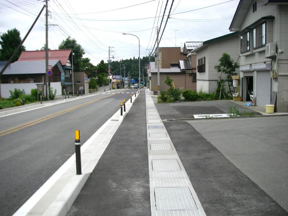 平成24年度<br>尾花沢地区歩道工事（尾花沢市大字名木沢地内）