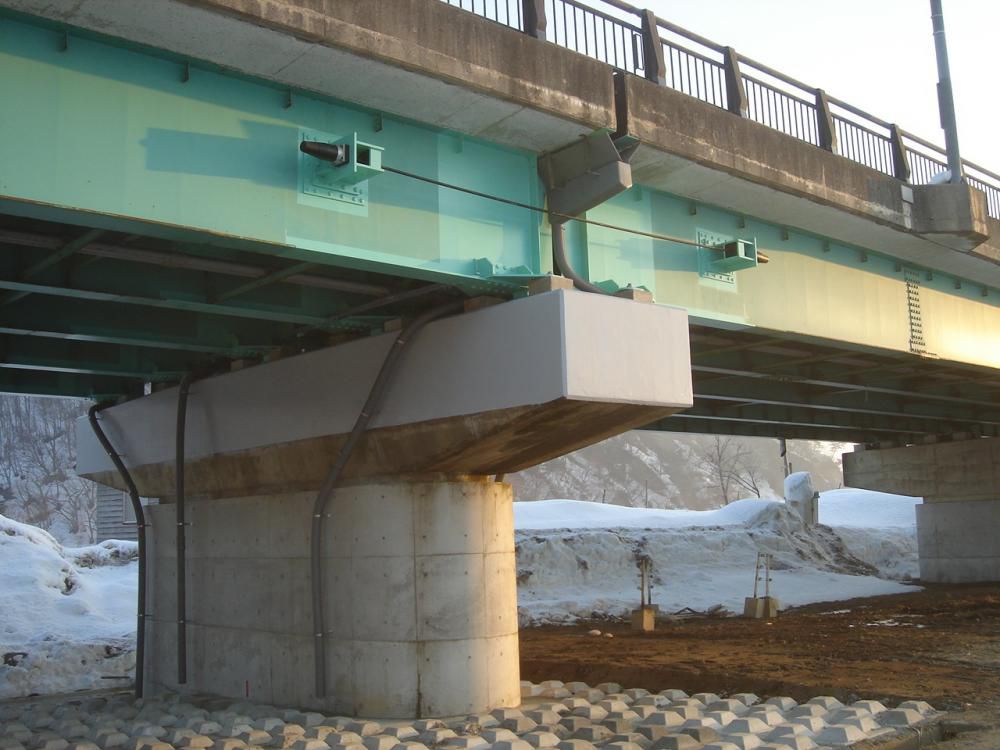 平成22年度<br>元畑地区橋梁耐震補強工事（新庄市本合海字元畑地内）
