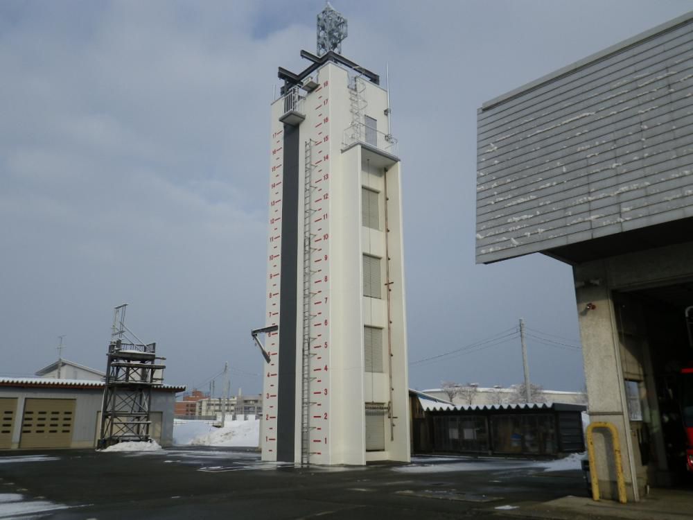 令和2年度<br>最上広域市町村圏事務組合消防救急デジタル無線消防本部訓練塔改修工事