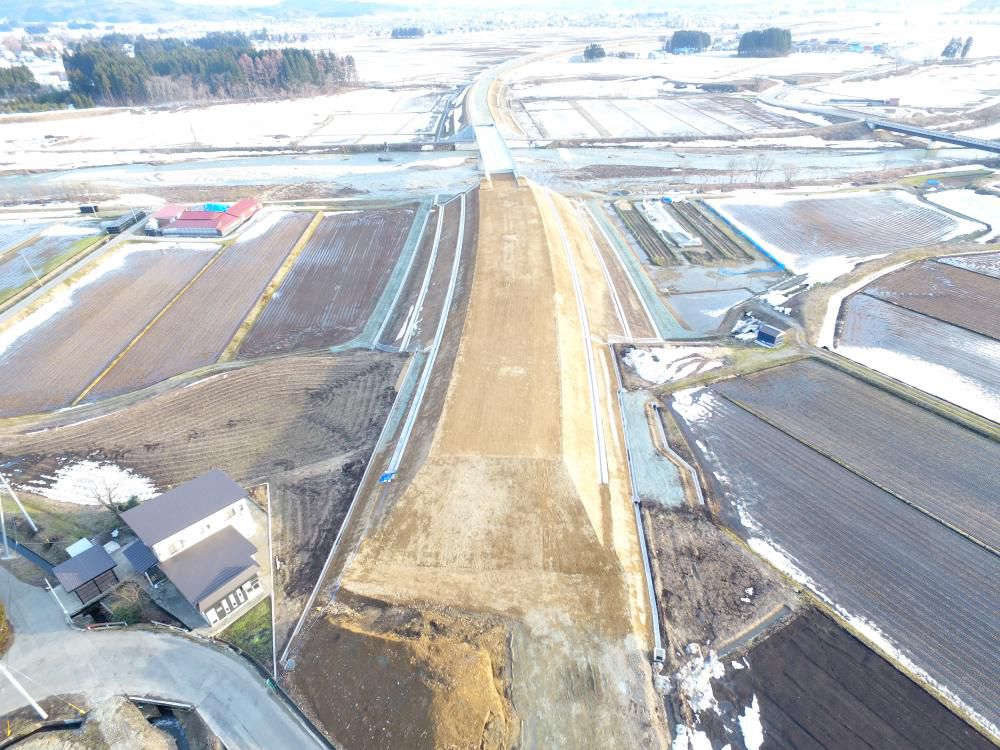 令和2年度<br>野中南地区道路改良工事