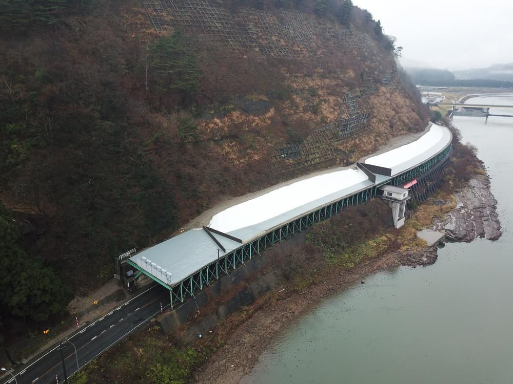 《令和3年度東北地方整備局長表彰》<br>令和2年度<br>新庄管内道路構造物補修工事