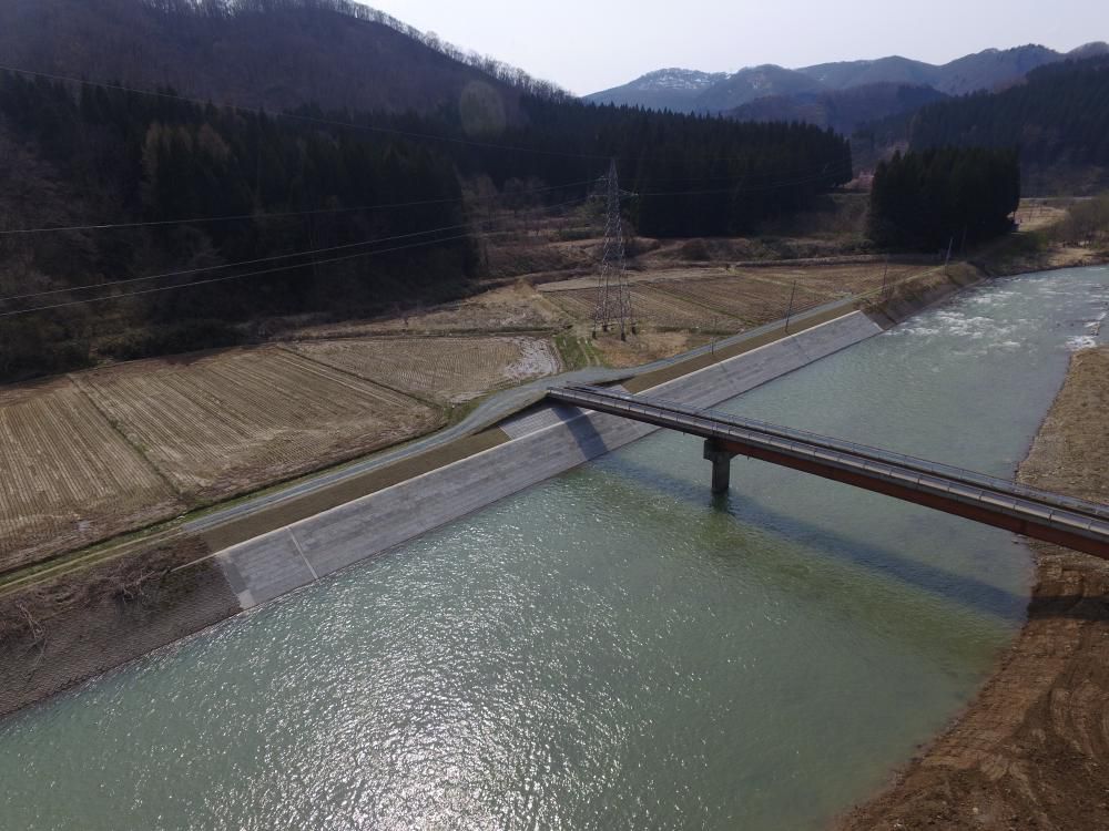 令和2年度<br>平成30年度(県債)(明許繰越)河川等災害復旧事業30年災６８４２号外角川河川災害復旧工事