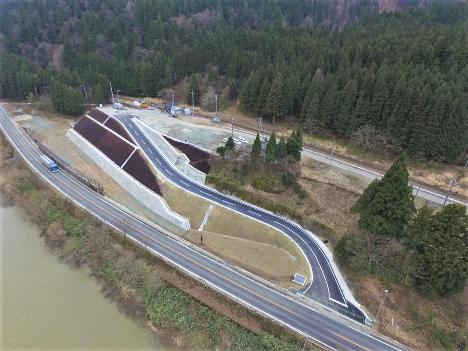 令和2年度<br>古口地区道路改良工事