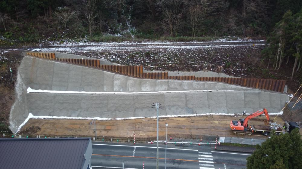 《令和4年度山形河川国道事務所長表彰》<br>令和3年度<br>古口道路改良工事