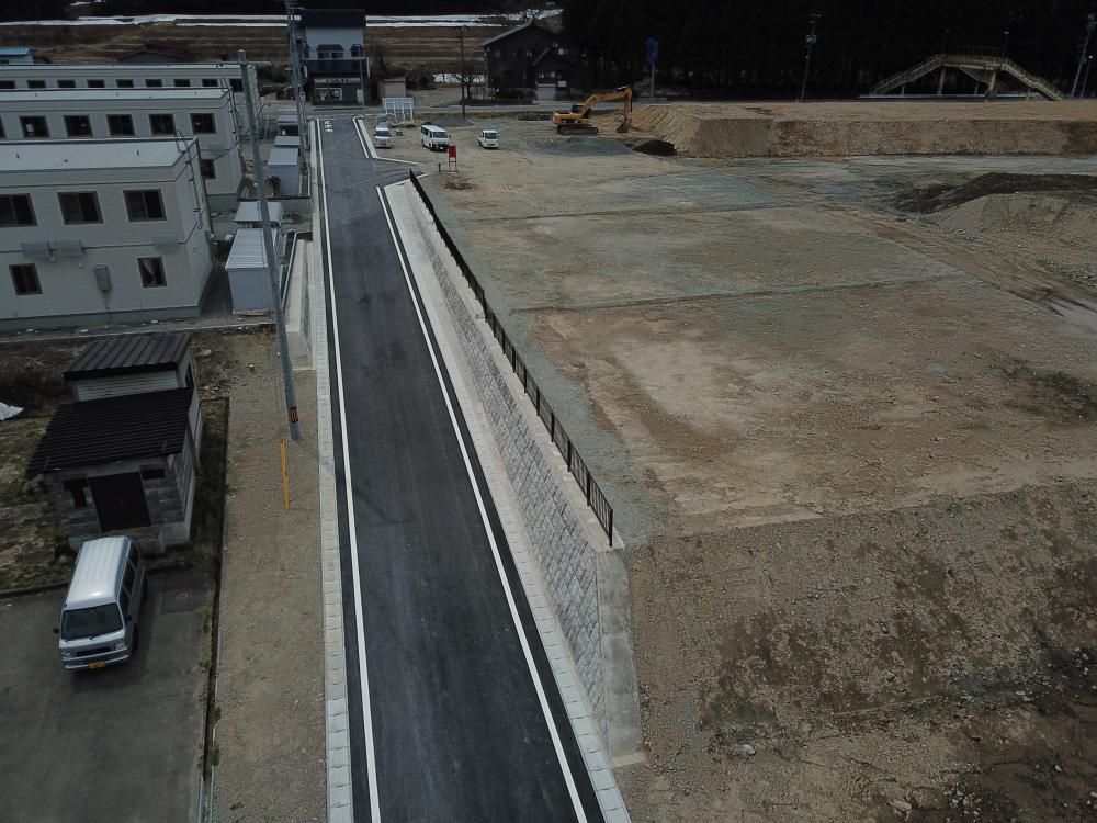 令和4年度<br>（仮称）真柄住宅線道路改良工事