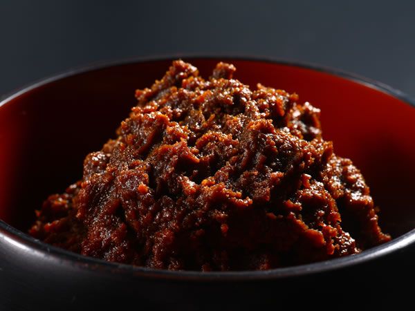 みそ汁と大豆食