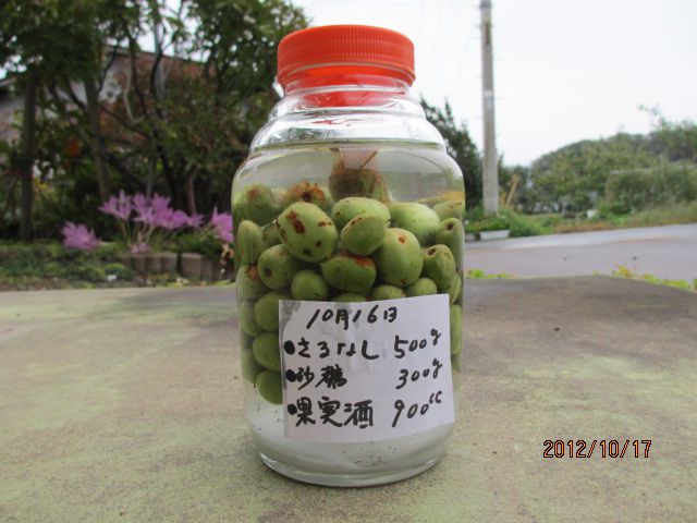 サルナシ酒・・・上山観光フルーツ園
