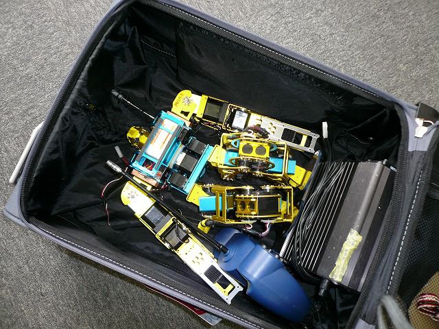 ナガレンジャー搬出の朝仕事