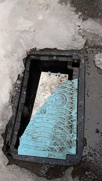 量水器ｹｰｽ補修