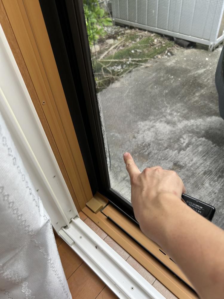 網戸交換しました