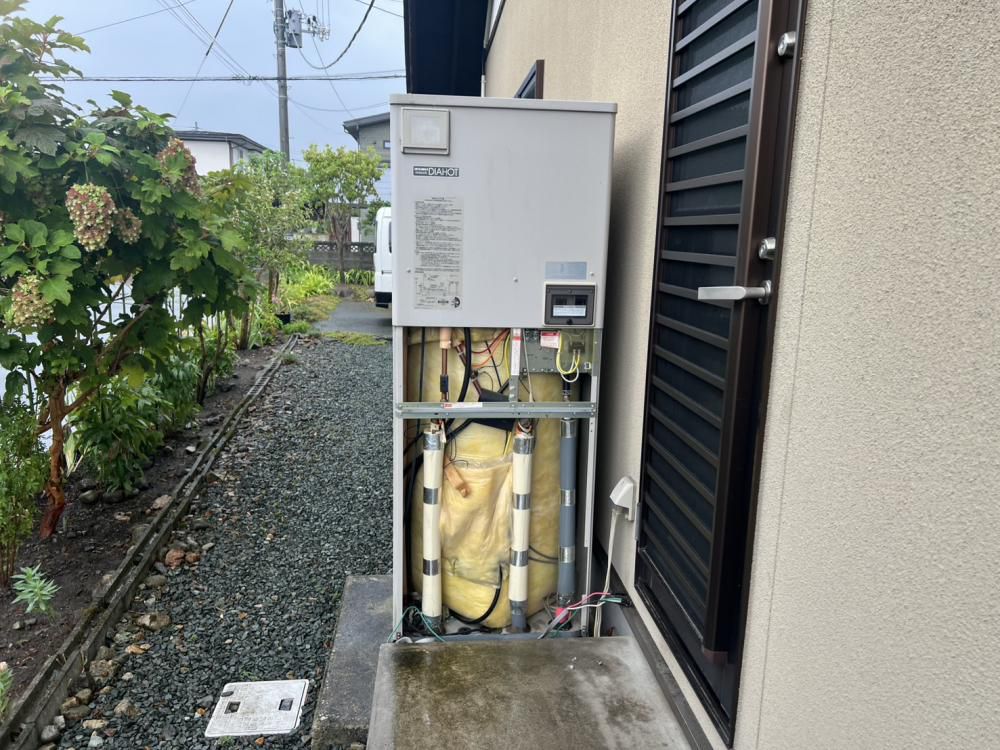 給湯機交換しました