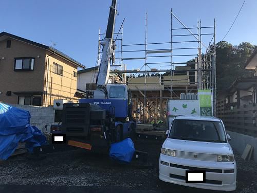 新築工事着工です