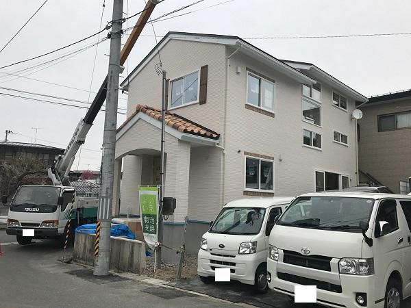 まもなく完成です。