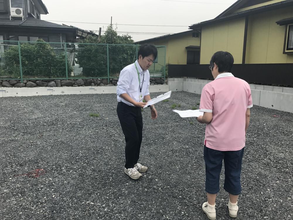 工事前の確認です
