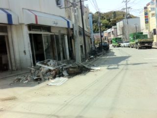 被災地の現場