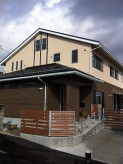 写真撮影による入居者訪問
