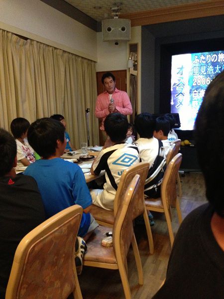 さくらんぼマラソン参加と子供のサッカー激励会