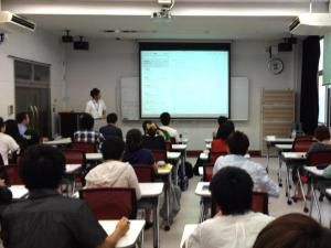 山形大学にて講話